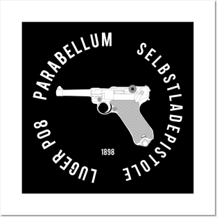 To the gun lover! Parabellum Luger P08 Posters and Art